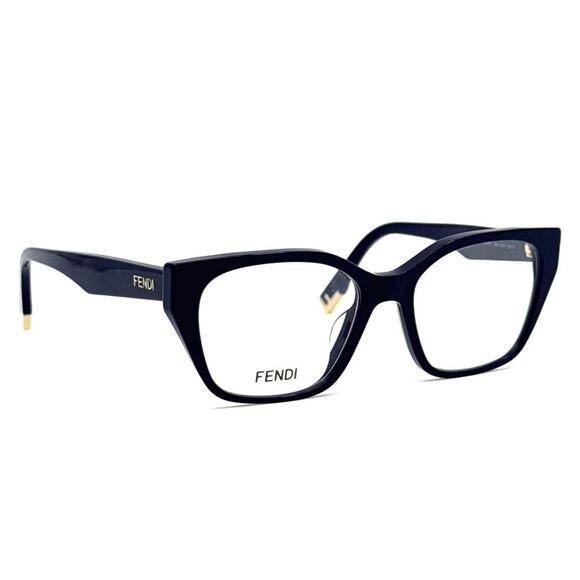 New, FENDI Eyeglasses FE50001I 090 Authentic - Picture 1 of 12